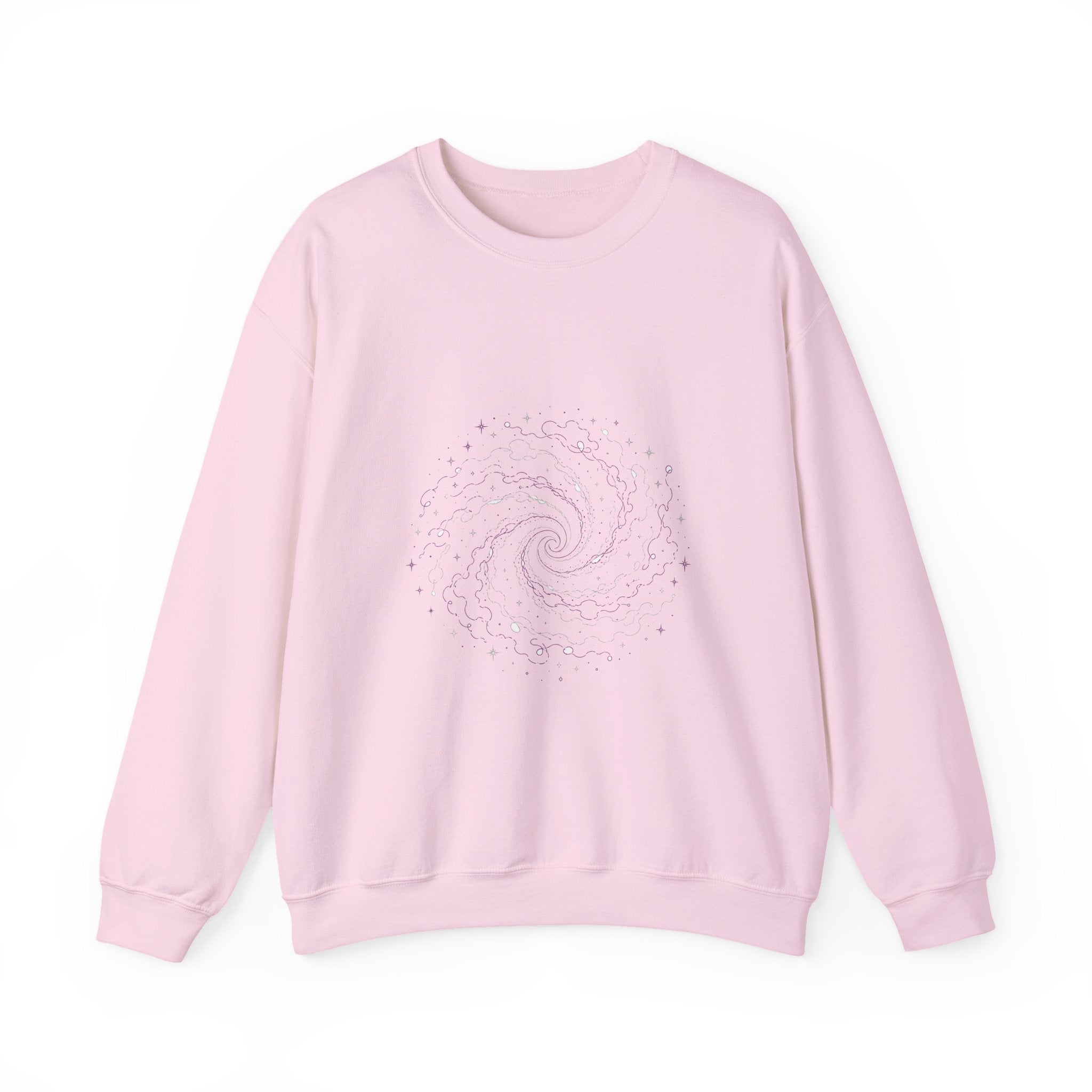 Matching Couple Sweatshirt - Galaxy & Supernova Matching Couple Comfort Colors Crew Minimalist Art His Hers Christmas Gift - Design A