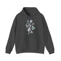 Matching Couple Sweatshirt - Rose & Thorn Matching Couple Hooded Sweatshirt Vintage Art His Hers Wedding Gift - Design B