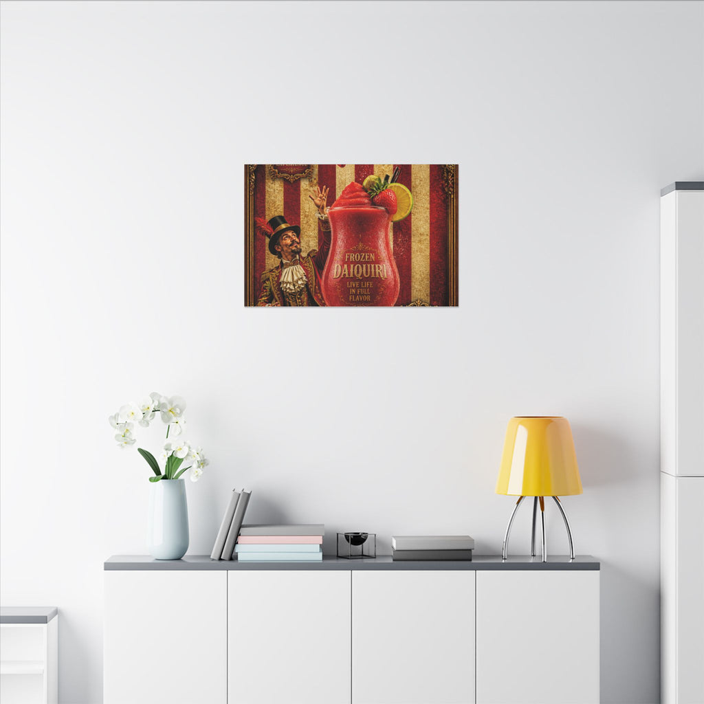 Daiquiri Fruit Juggler Wall Art Canvas 24×36 Baroque Studio Decor Maximalist Print