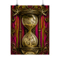 Hourglass Acrobats Wall Art Poster 24×36 Baroque Studio Decor Maximalist Print