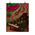Grand Piano Acrobats Wall Art Poster 24×36 Psychedelic Dining Room Decor Maximalist Print