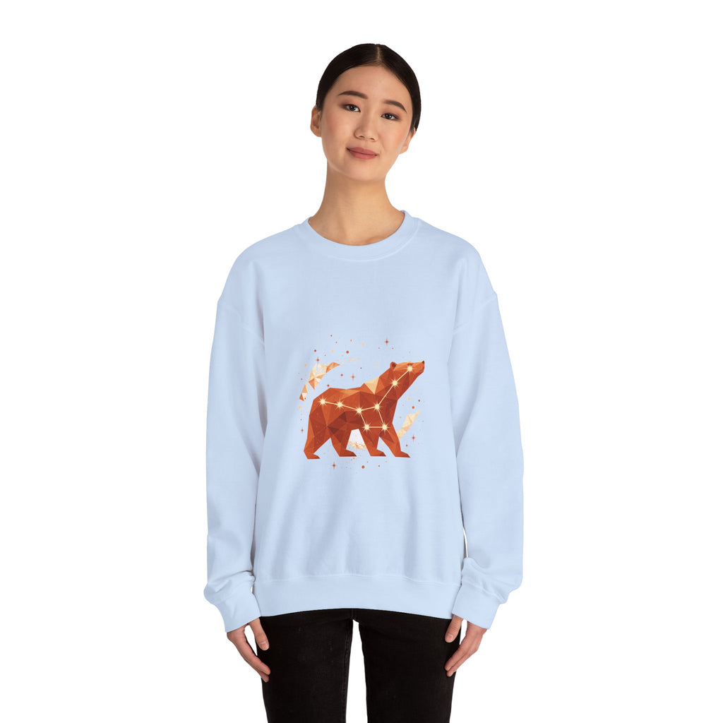 Matching Couple Sweatshirt - Big & Little Dipper Matching Couple Crewneck Sweatshirt Geometric Art His Hers Couple Gift - Design A