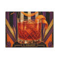 Negroni Trapeze Act Wall Art Canvas 16×20 Art Deco Entryway Decor Maximalist Print