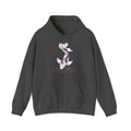 Matching Couple Sweatshirt - Koi Fish Yin Yang Matching Couple Hooded Sweatshirt Minimalist Art His Hers Valentine Gift - Design B
