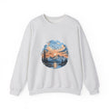Matching Couple Sweatshirt - Sunrise & Sunset Matching Couple Crewneck Sweatshirt Hand-Drawn Art His Hers Best Friend Gift - Design B