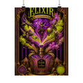 Perfume Bottle Fountain Wall Art Poster 18×24 Baroque Home Office Decor Maximalist Print