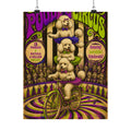 Poodle Stack Bicycle Wall Art Poster 24×36 Psychedelic Dining Room Decor Maximalist Print