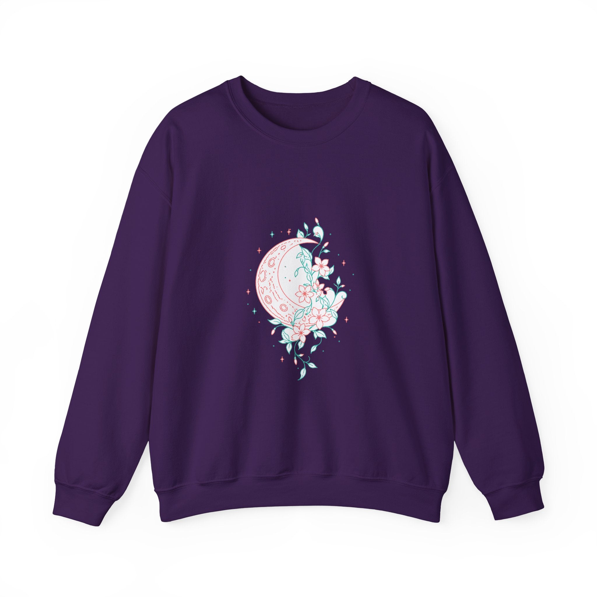 Matching Couple Sweatshirt - Sun & Moon Matching Couple Premium Fleece Sweatshirt Minimalist Art His Hers Christmas Gift - Design A