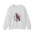 Matching Couple Sweatshirt - Huginn & Muninn Matching Couple Premium Fleece Sweatshirt Vintage Art His Hers Honeymoon Gift - Design B