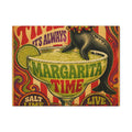 Margarita Balancing Seal Wall Art Canvas 24×36 Psychedelic Dining Room Decor Maximalist Print