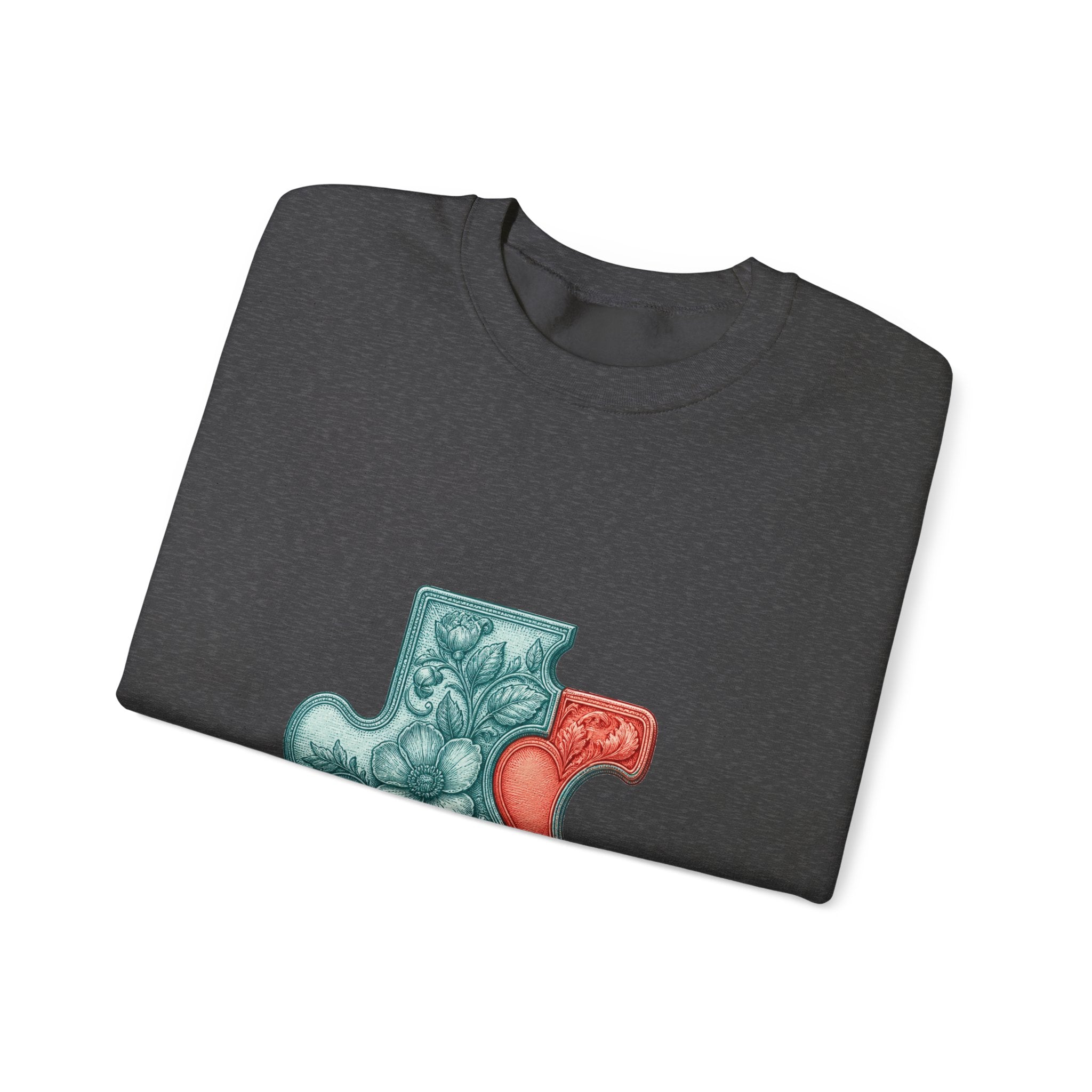 Matching Couple Sweatshirt - Puzzle Pieces Matching Couple Crewneck Sweatshirt Vintage Art His Hers Wedding Gift - Design A