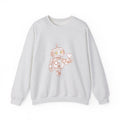 Matching Couple Sweatshirt - Robot & Heart Matching Couple Crewneck Sweatshirt Minimalist Art His Hers Valentine Gift - Design A