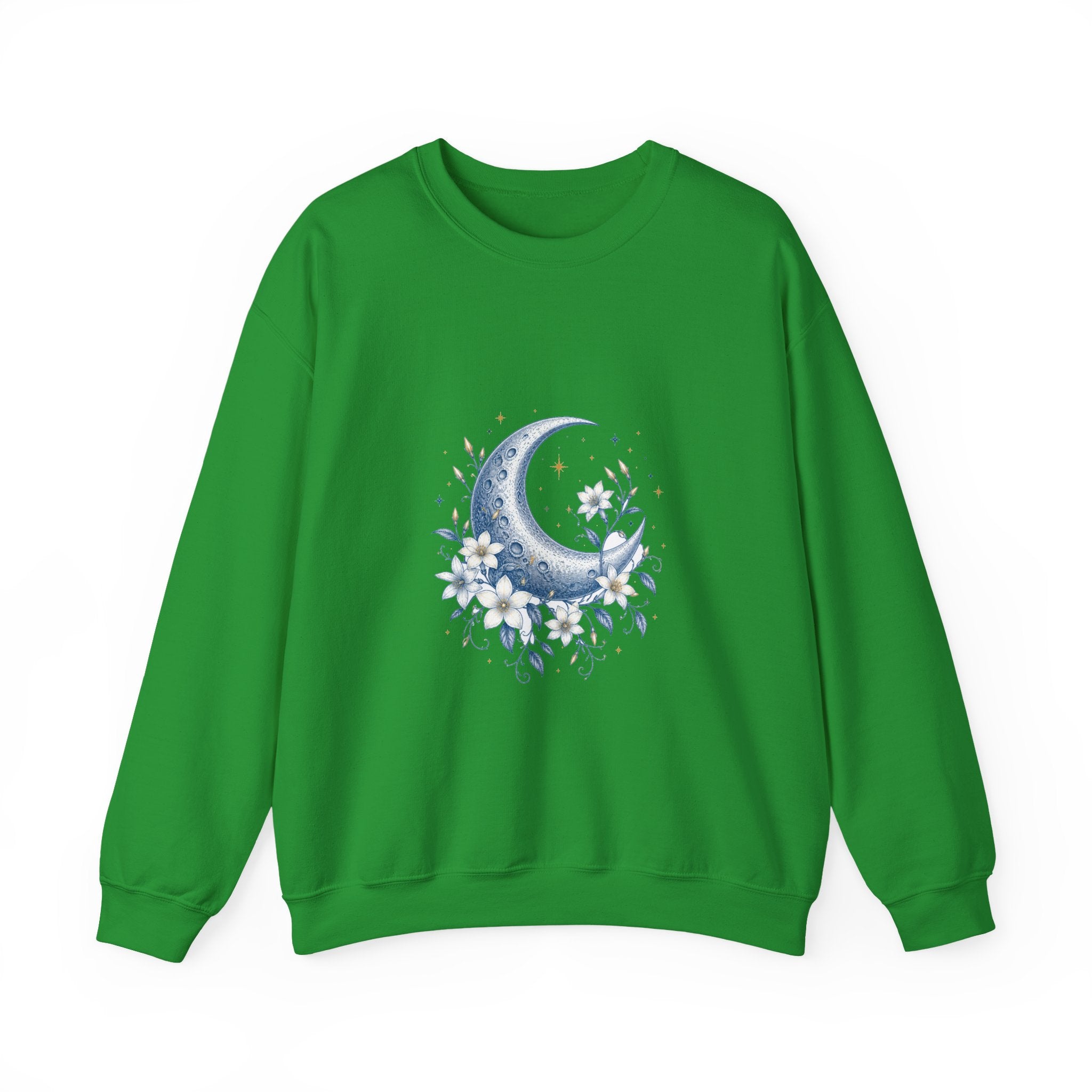 Matching Couple Sweatshirt - Sun & Moon Matching Couple Comfort Colors Crew Vintage Art His Hers Honeymoon Gift - Design A