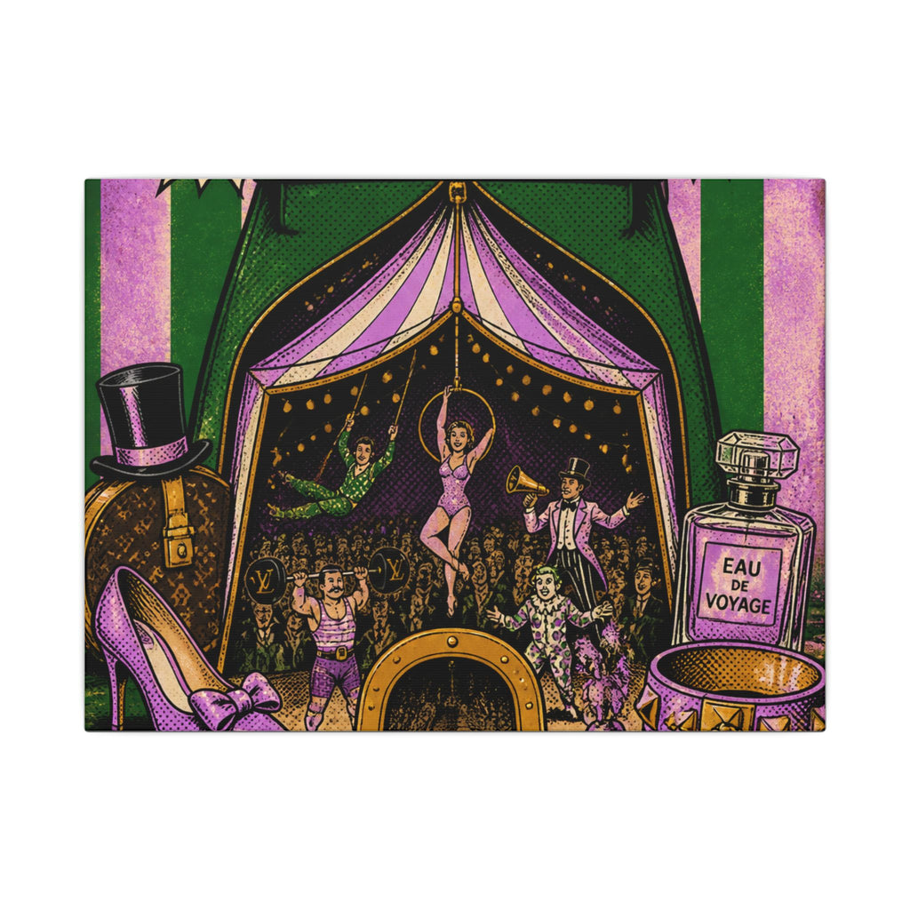 Handbag Big Top Wall Art Canvas 16×20 Pop Art Living Room Decor Maximalist Print