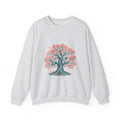 Matching Couple Sweatshirt - Ancient Oak & Deep Roots Matching Couple Crewneck Sweatshirt Hand-Drawn Art His Hers Best Friend Gift - Design A