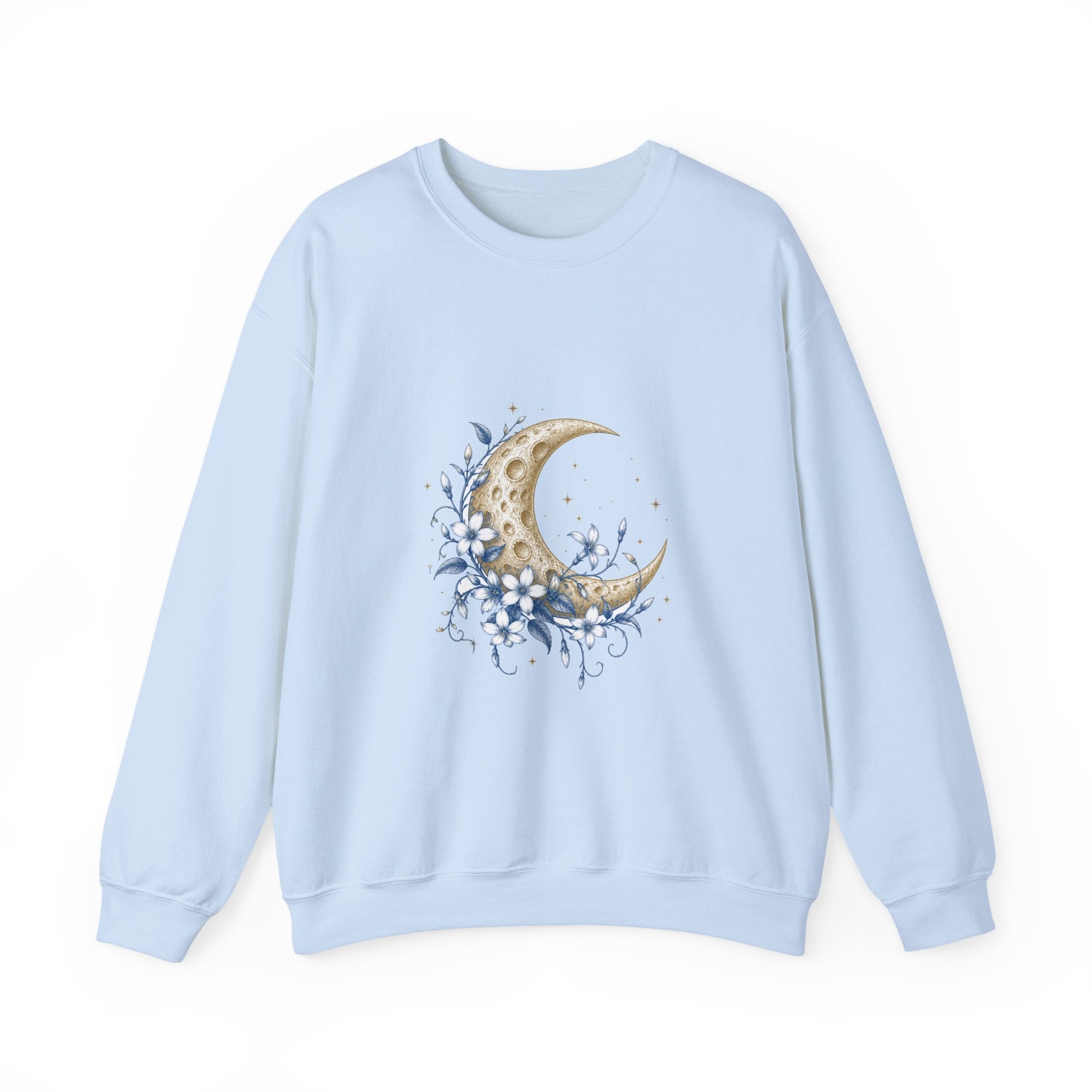 Matching Couple Sweatshirt - Sun & Moon Matching Couple Premium Fleece Sweatshirt Vintage Art His Hers Honeymoon Gift - Design A