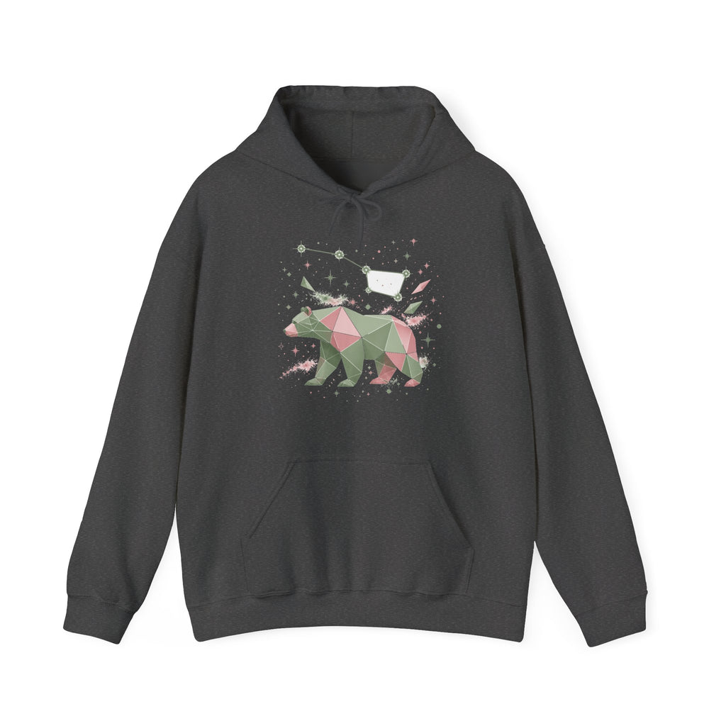 Matching Couple Sweatshirt - Big & Little Dipper Matching Couple Hooded Sweatshirt Geometric Art His Hers Couple Gift - Design A