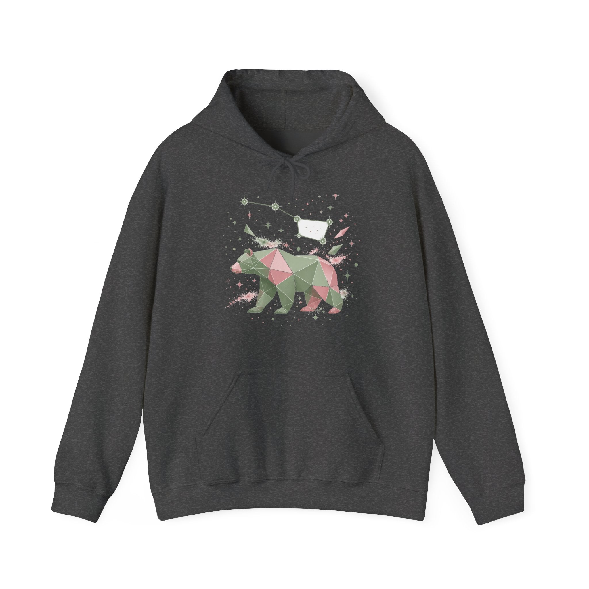 Matching Couple Sweatshirt - Big & Little Dipper Matching Couple Hooded Sweatshirt Geometric Art His Hers Couple Gift - Design A