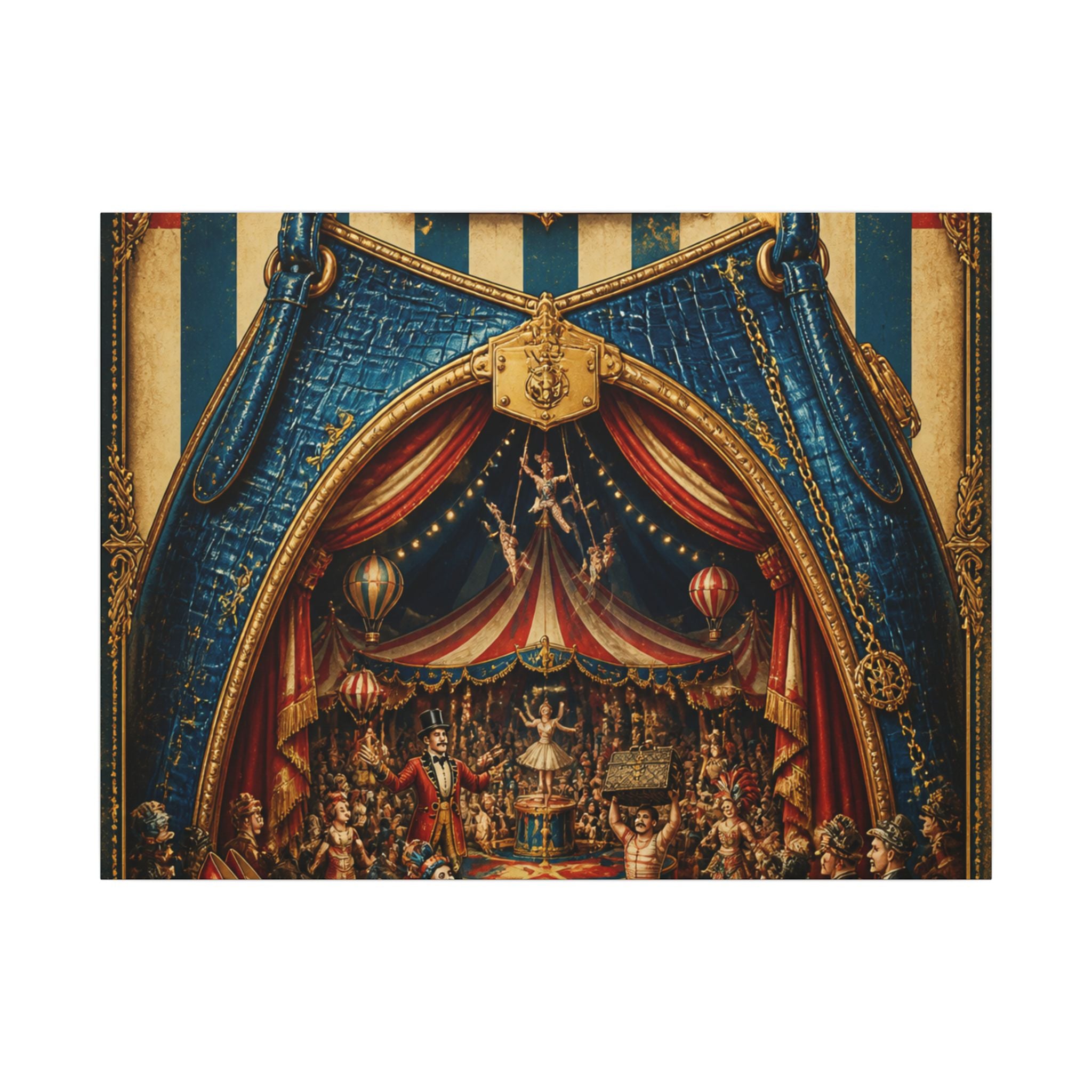 Handbag Big Top Wall Art Canvas 24×36 Baroque Studio Decor Maximalist Print