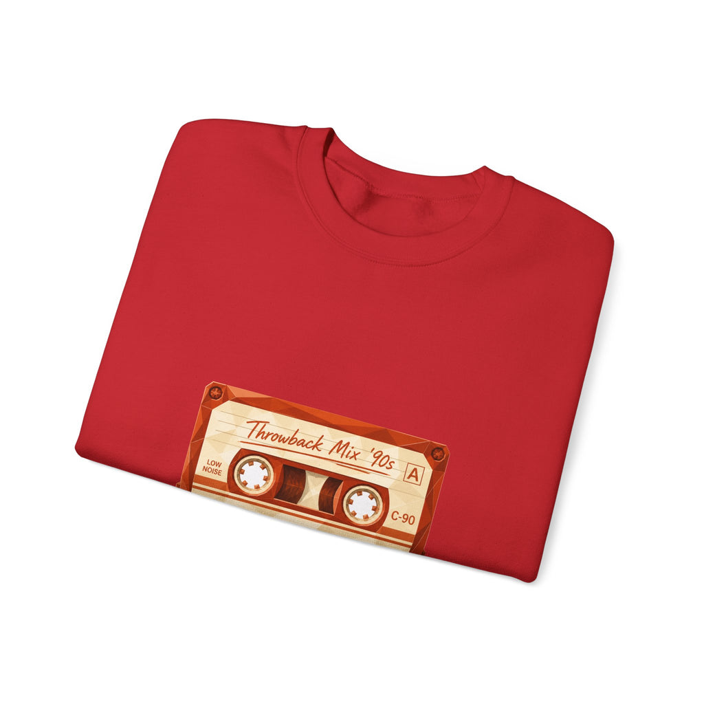 Matching Couple Sweatshirt - Vinyl & Cassette Matching Couple Premium Fleece Sweatshirt Geometric Art His Hers Love Gift - Design B