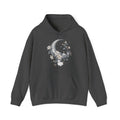 Matching Couple Sweatshirt - Sun & Moon Matching Couple Hooded Sweatshirt Vintage Art His Hers Wedding Gift - Design A