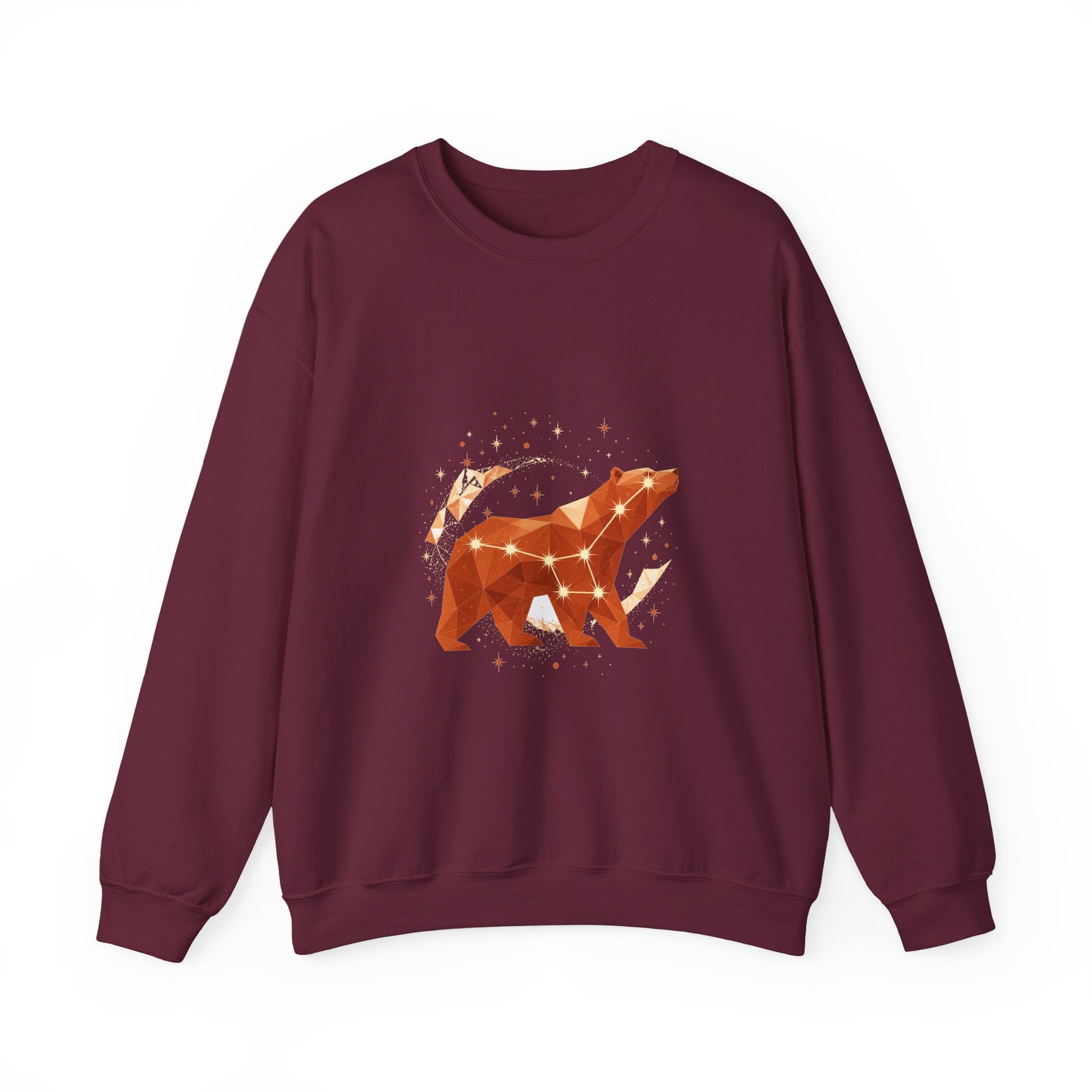Matching Couple Sweatshirt - Big & Little Dipper Matching Couple Crewneck Sweatshirt Geometric Art His Hers Couple Gift - Design A