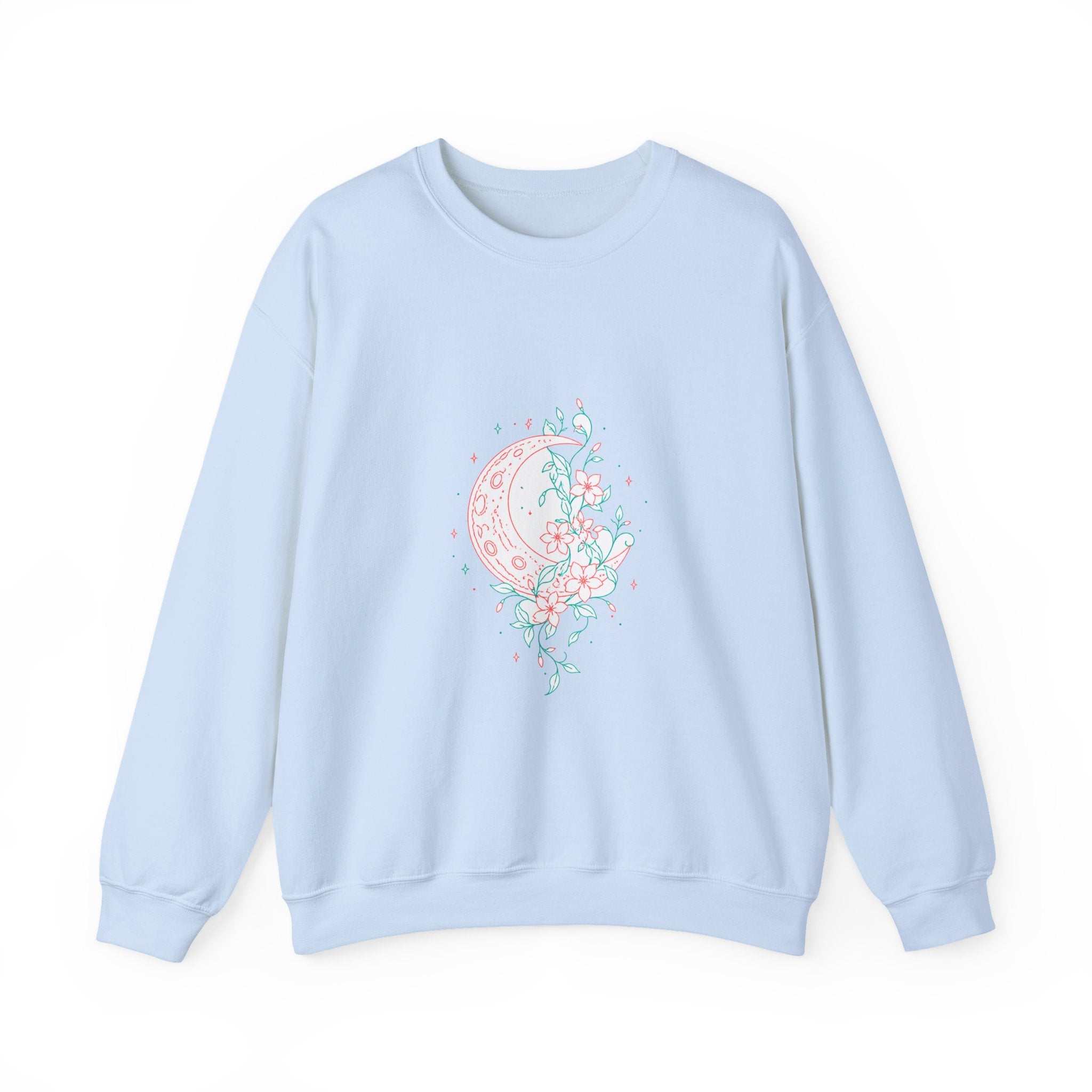 Matching Couple Sweatshirt - Sun & Moon Matching Couple Premium Fleece Sweatshirt Minimalist Art His Hers Christmas Gift - Design A