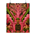 Perfume Bottle Fountain Wall Art Poster 18×24 Art Deco Entryway Decor Maximalist Print