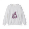 Matching Couple Sweatshirt - Wolf & Dove Matching Couple Comfort Colors Crew Hand-Drawn Art His Hers Anniversary Gift - Design A