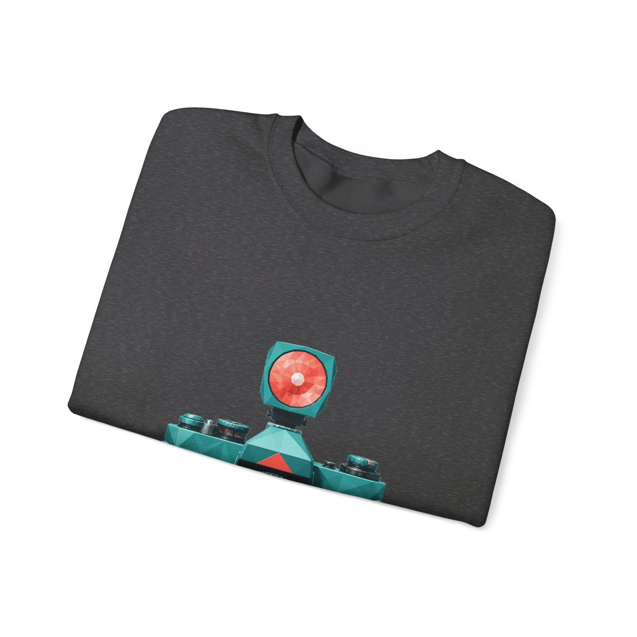Matching Couple Sweatshirt - Camera & Film Matching Couple Crewneck Sweatshirt Geometric Art His Hers Couple Gift - Design A