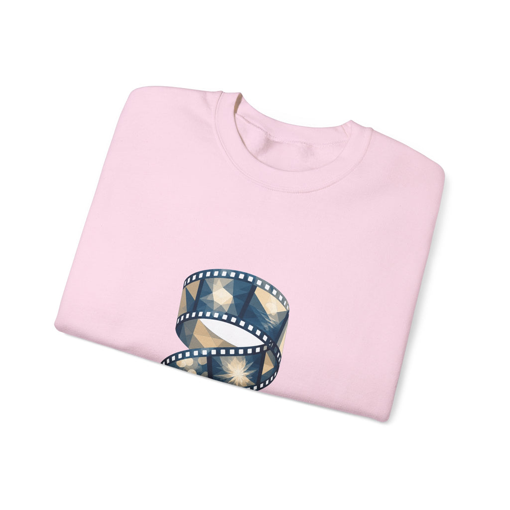 Matching Couple Sweatshirt - Camera & Film Matching Couple Comfort Colors Crew Geometric Art His Hers Love Gift - Design B