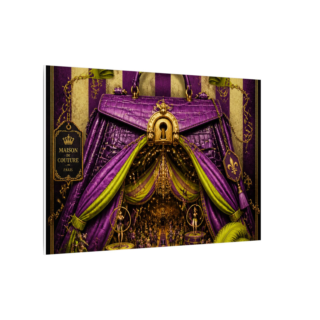 Handbag Big Top Wall Art Canvas 16×20 Baroque Home Office Decor Maximalist Print