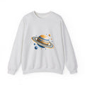 Matching Couple Sweatshirt - Saturn & Jupiter Matching Couple Comfort Colors Crew Geometric Art His Hers Love Gift - Design A