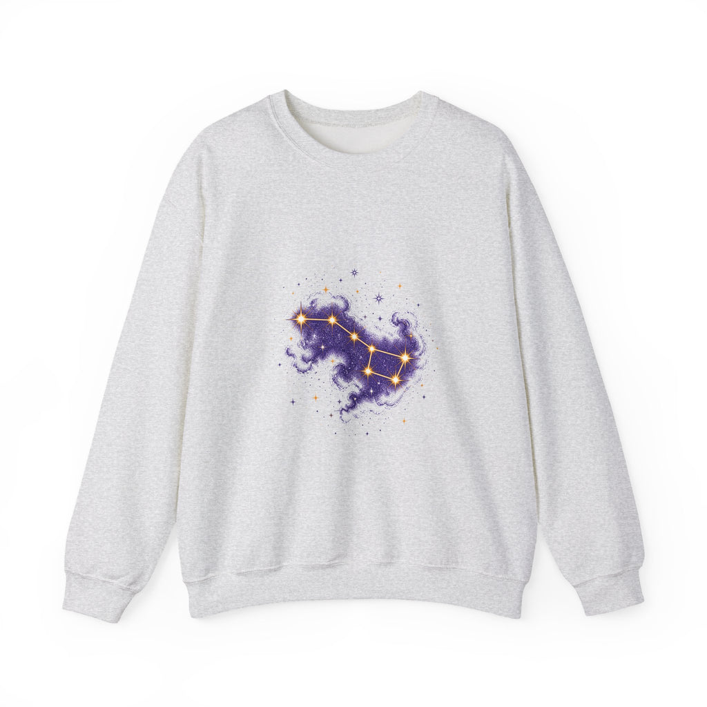 Matching Couple Sweatshirt - Big & Little Dipper Matching Couple Crewneck Sweatshirt Hand-Drawn Art His Hers Best Friend Gift - Design A