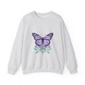 Matching Couple Sweatshirt - Butterfly & Moth Matching Couple Comfort Colors Crew Geometric Art His Hers Love Gift - Design A