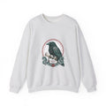 Matching Couple Sweatshirt - Huginn & Muninn Matching Couple Premium Fleece Sweatshirt Hand-Drawn Art His Hers Anniversary Gift - Design B