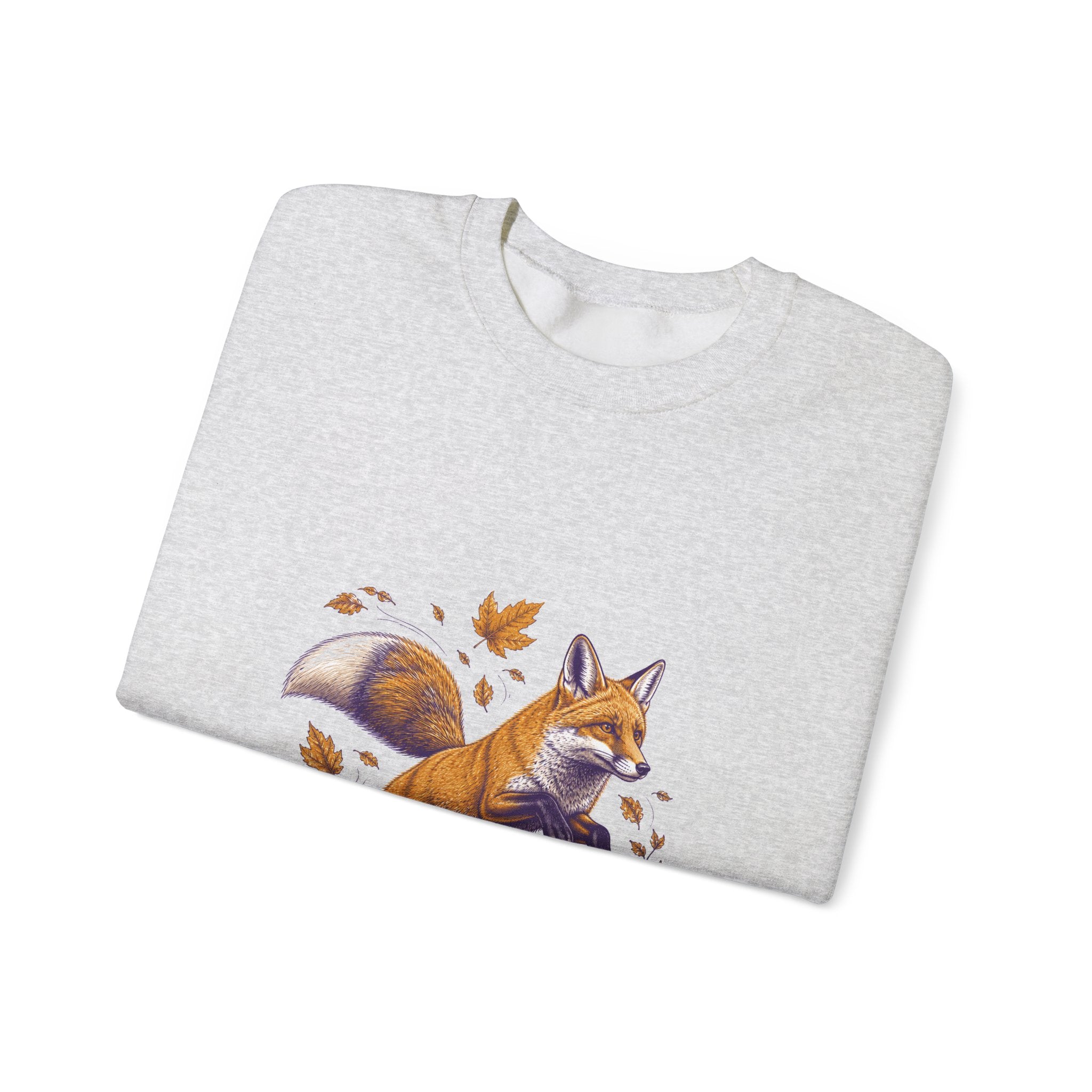Matching Couple Sweatshirt - Fox & Rabbit Matching Couple Comfort Colors Crew Vintage Art His Hers Honeymoon Gift - Design A