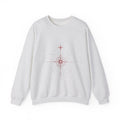 Matching Couple Sweatshirt - Shooting Star & North Star Matching Couple Crewneck Sweatshirt Minimalist Art His Hers Valentine Gift - Design B