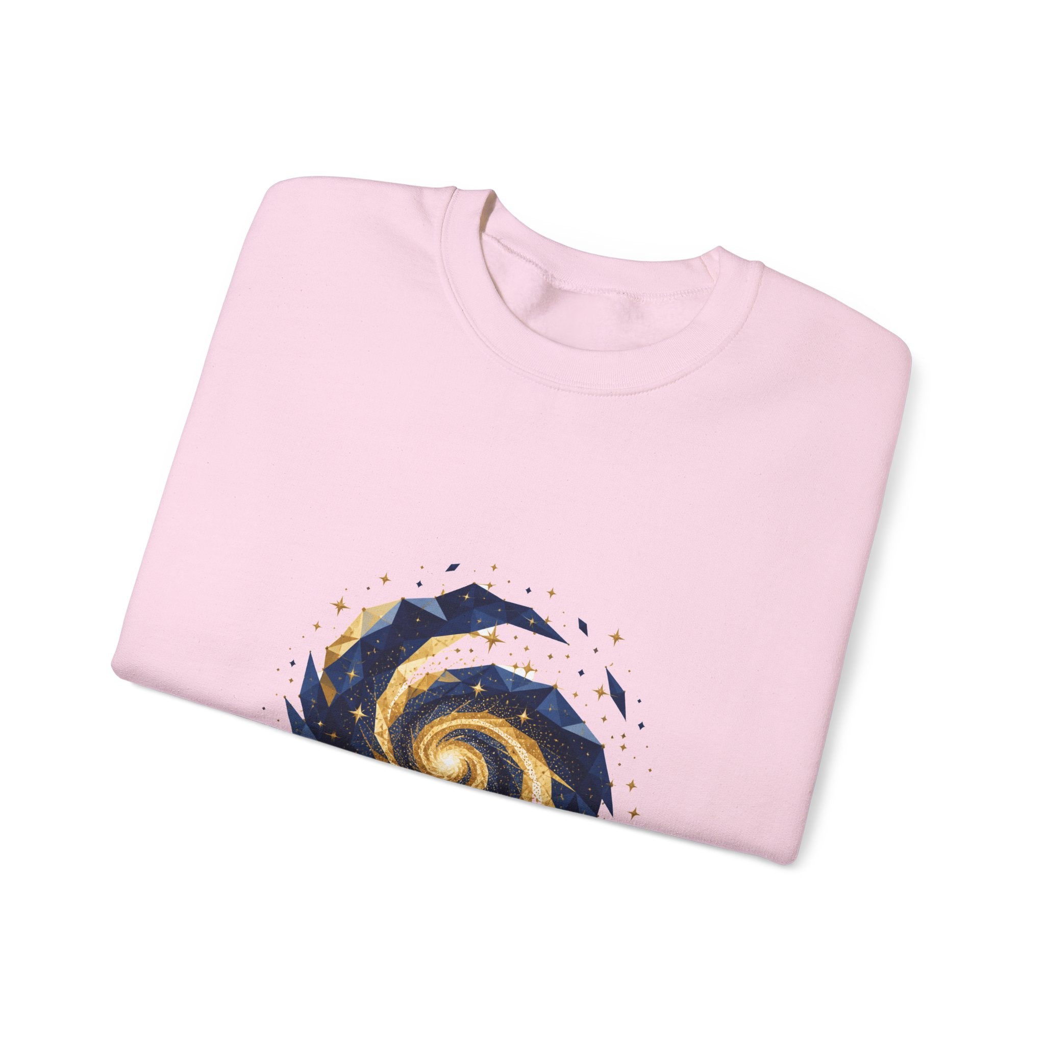 Matching Couple Sweatshirt - Galaxy & Supernova Matching Couple Comfort Colors Crew Geometric Art His Hers Love Gift - Design A