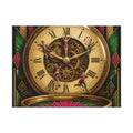 Pocket Watch Performers Wall Art Canvas 16×20 Art Deco Entryway Decor Maximalist Print