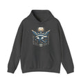 Matching Couple Sweatshirt - Eye of Ra & Horus Matching Couple Hooded Sweatshirt Geometric Art His Hers Couple Gift - Design A