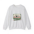 Matching Couple Sweatshirt - Vinyl & Cassette Matching Couple Comfort Colors Crew Geometric Art His Hers Love Gift - Design B