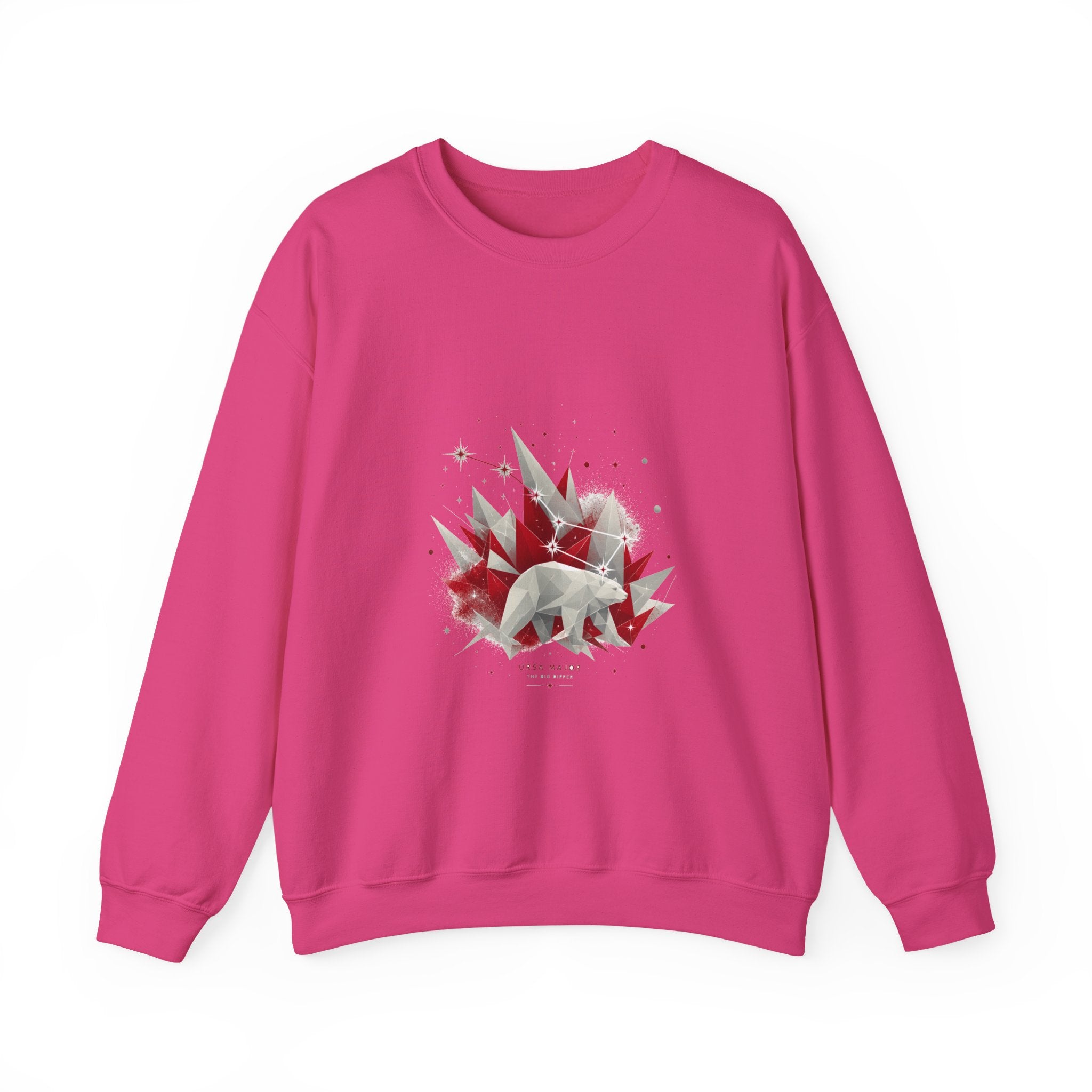 Matching Couple Sweatshirt - Big & Little Dipper Matching Couple Premium Fleece Sweatshirt Geometric Art His Hers Love Gift - Design A