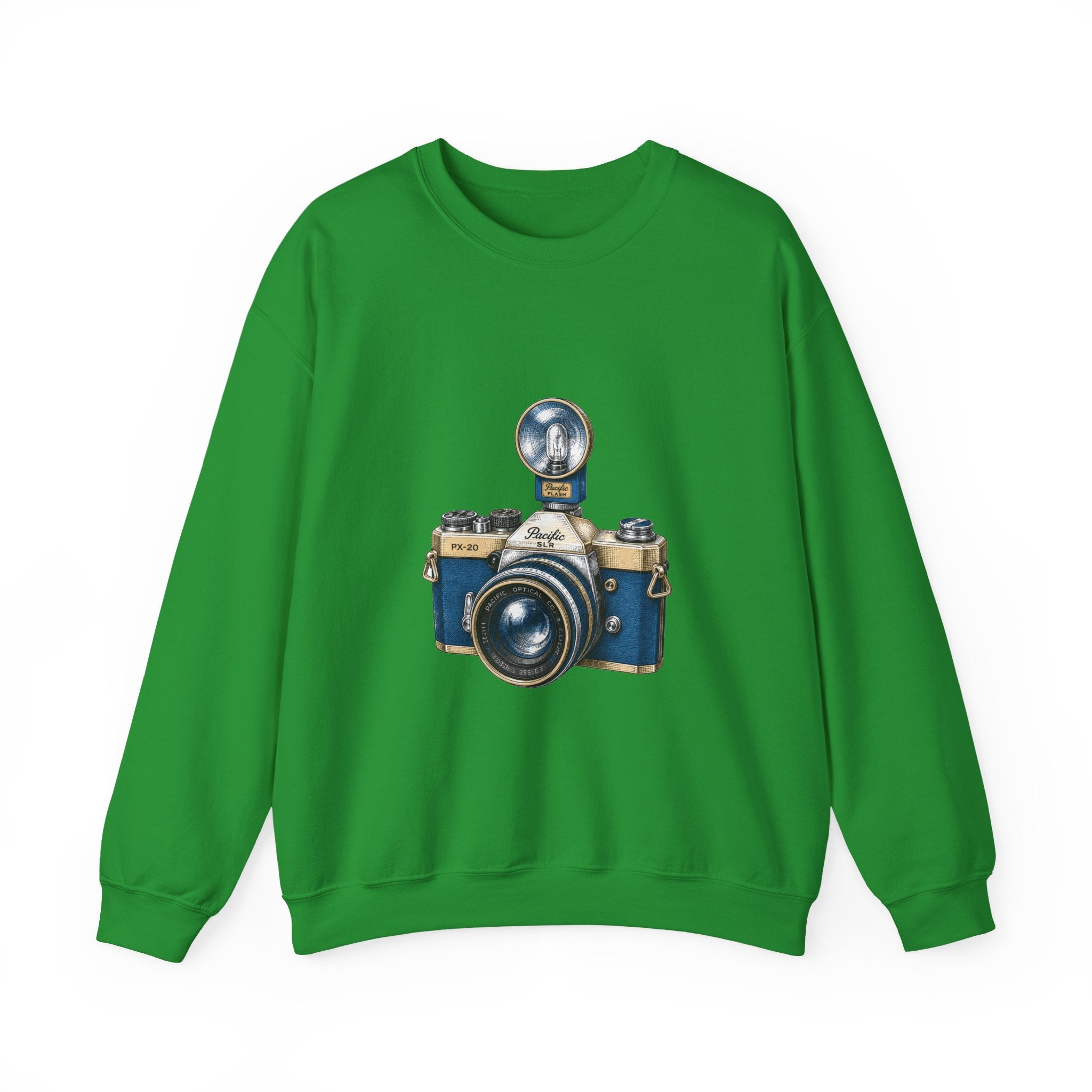Matching Couple Sweatshirt - Camera & Film Matching Couple Crewneck Sweatshirt Hand-Drawn Art His Hers Best Friend Gift - Design A