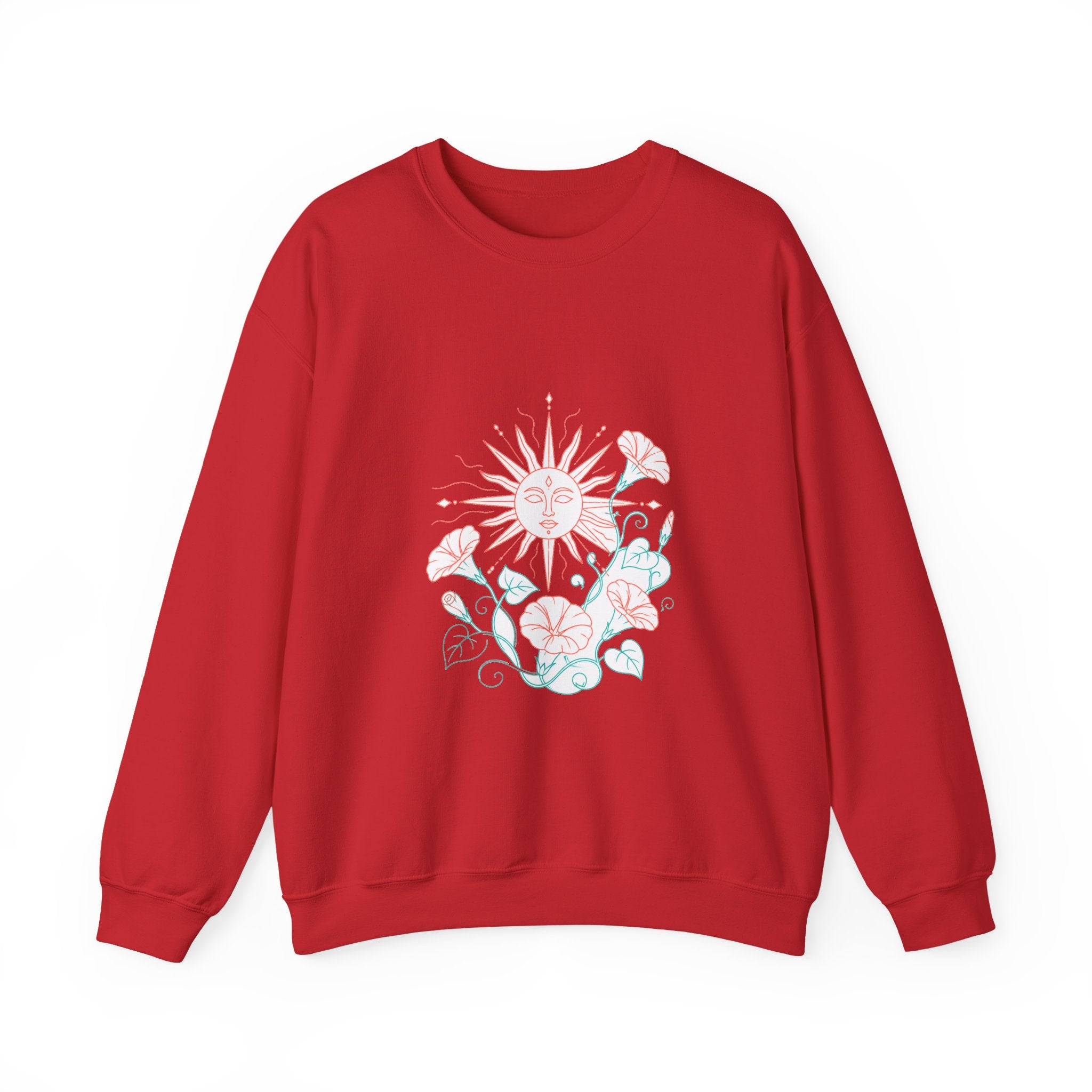Matching Couple Sweatshirt - Sun & Moon Matching Couple Premium Fleece Sweatshirt Minimalist Art His Hers Christmas Gift - Design B