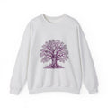 Matching Couple Sweatshirt - Ancient Oak & Deep Roots Matching Couple Premium Fleece Sweatshirt Hand-Drawn Art His Hers Anniversary Gift - Design A