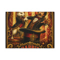 Magic Hat Rabbit Wall Art Canvas 24×36 Baroque Studio Decor Maximalist Print