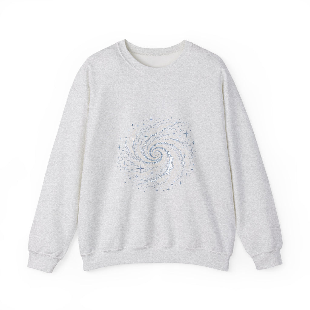 Matching Couple Sweatshirt - Galaxy & Supernova Matching Couple Premium Fleece Sweatshirt Minimalist Art His Hers Christmas Gift - Design A