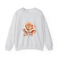 Matching Couple Sweatshirt - Rose & Thorn Matching Couple Premium Fleece Sweatshirt Hand-Drawn Art His Hers Anniversary Gift - Design A