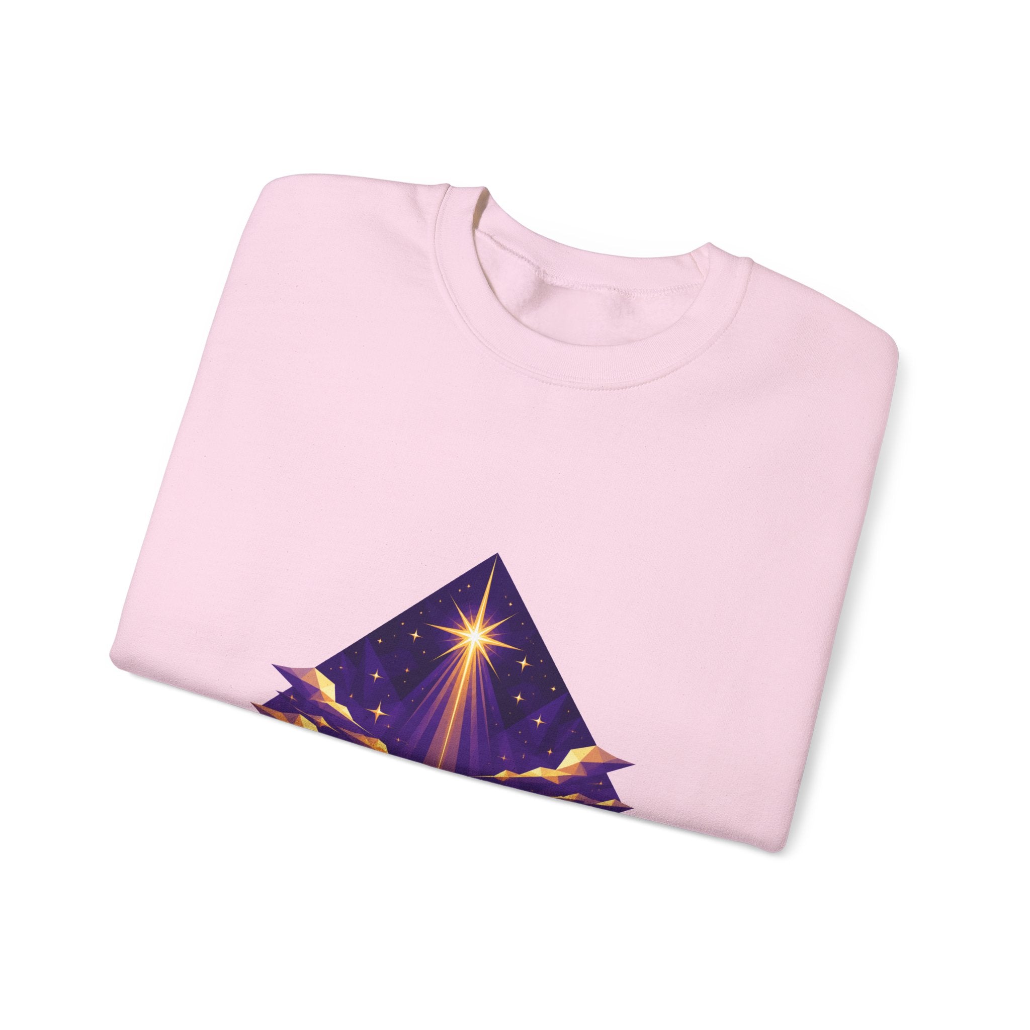 Matching Couple Sweatshirt - Evening & Morning Star Matching Couple Premium Fleece Sweatshirt Geometric Art His Hers Love Gift - Design A